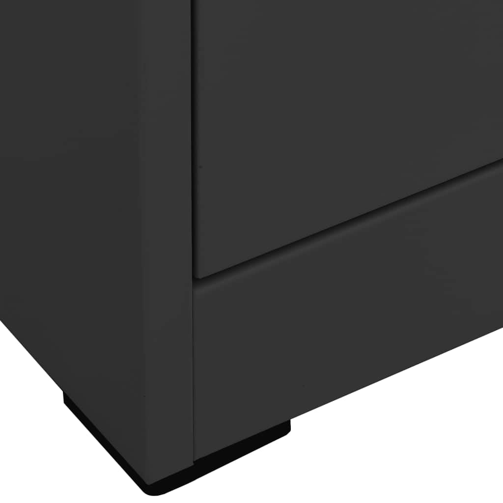 Filing Cabinet Anthracite Steel