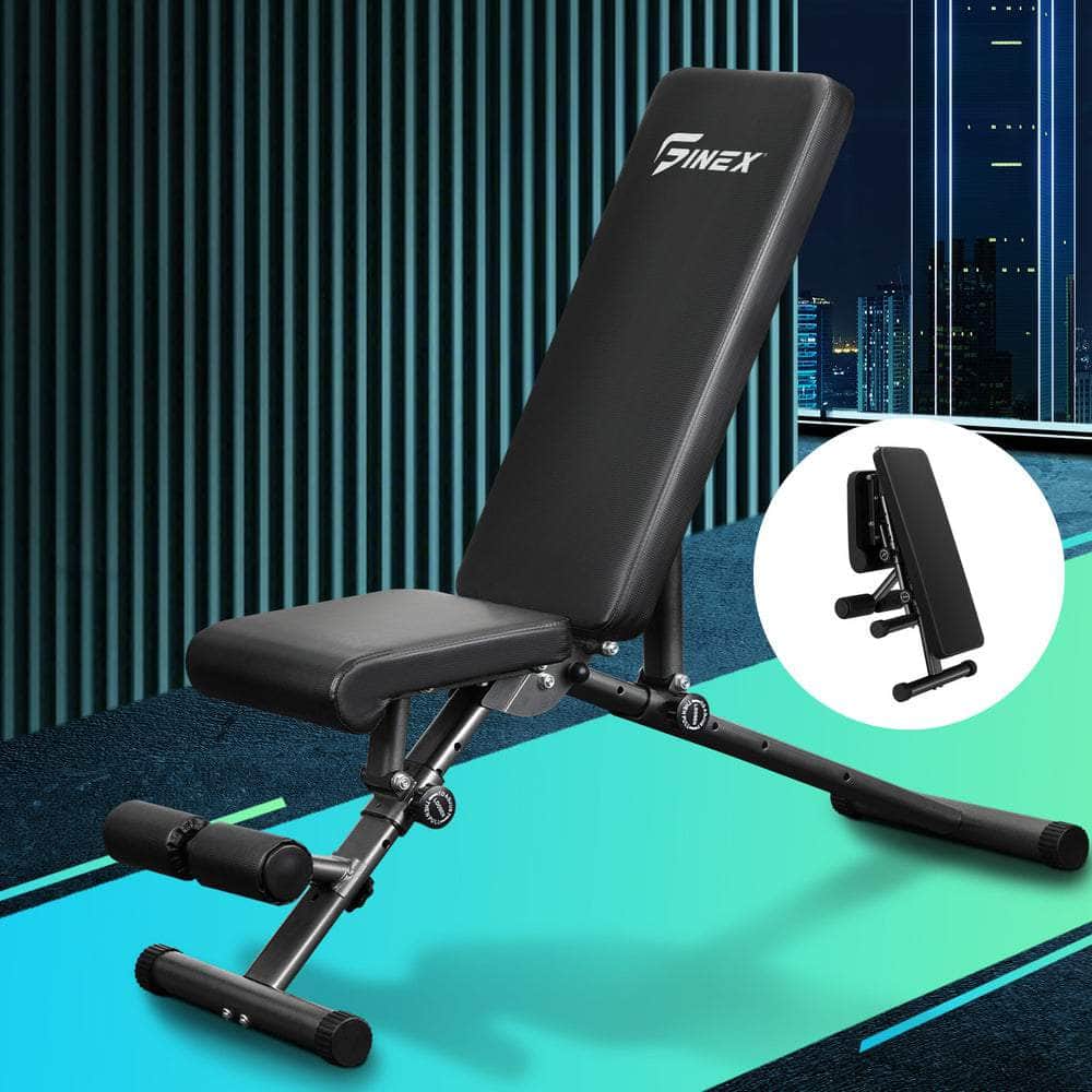 Finex FID Bench Dumbbell Weight Bench Flat Incline Decline Home Gym Equipment