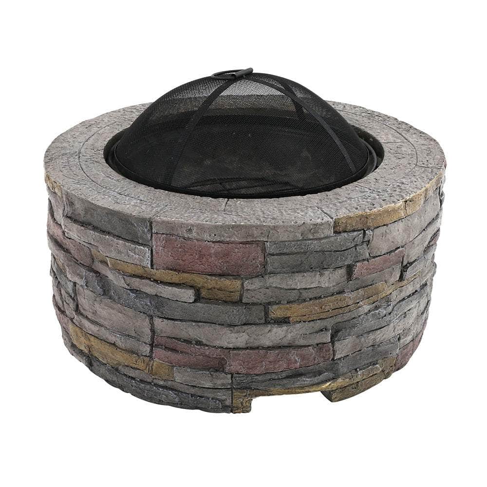Fire Pit Outdoor Table Charcoal