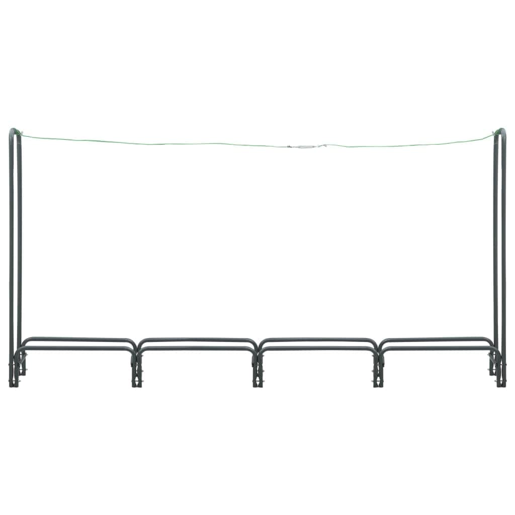 Firewood Rack Anthracite Steel