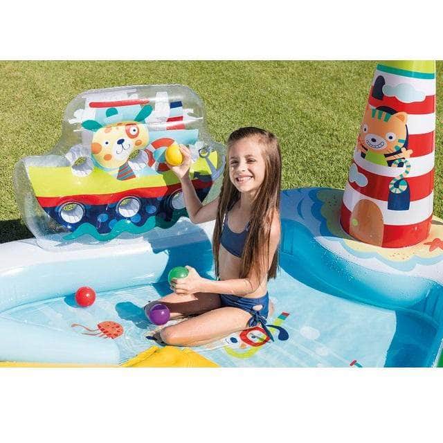 Fishing Fun Play Center Inflatable Kiddie Pool 57162Np