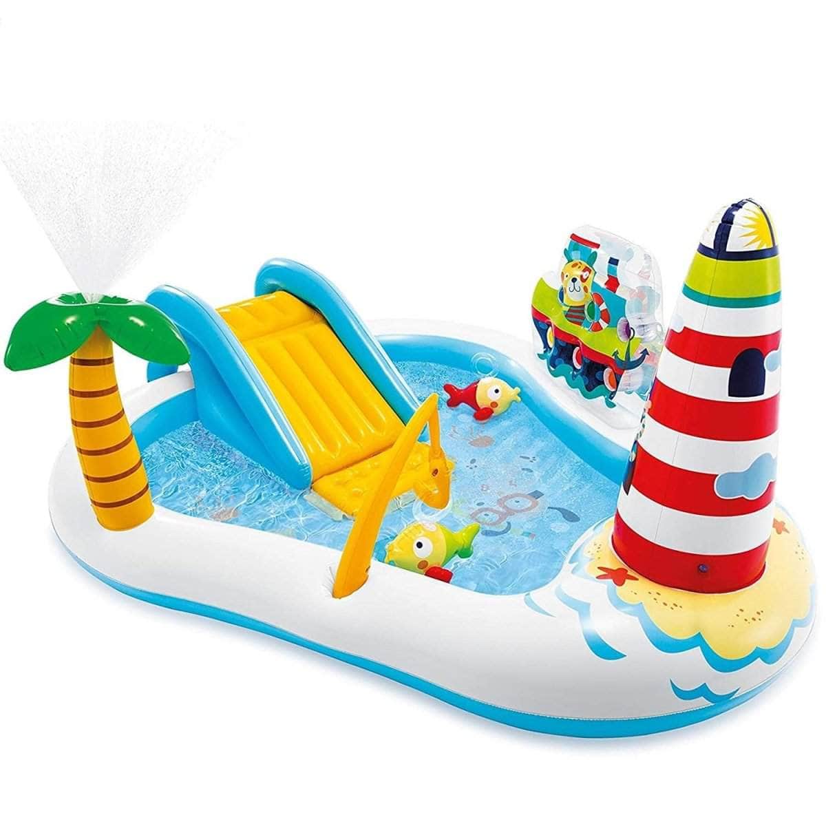Fishing Fun Play Center Inflatable Kiddie Pool 57162Np