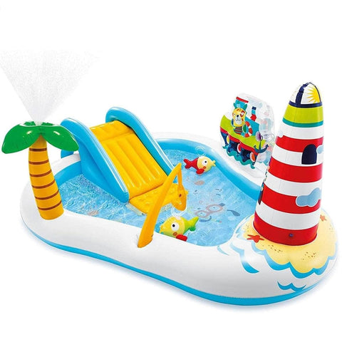 Fishing Fun Play Center Inflatable Kiddie Pool 57162Np