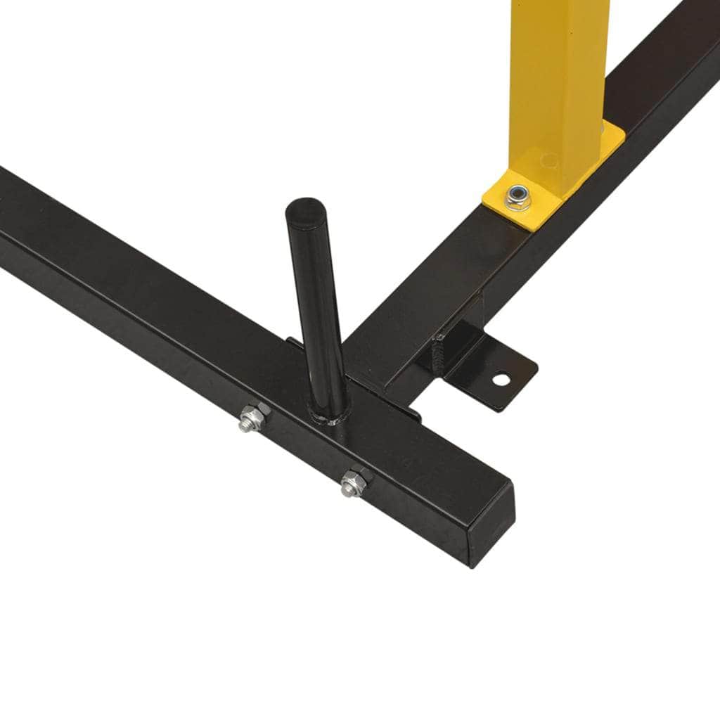 Fitness Power Rack Yellow and Black