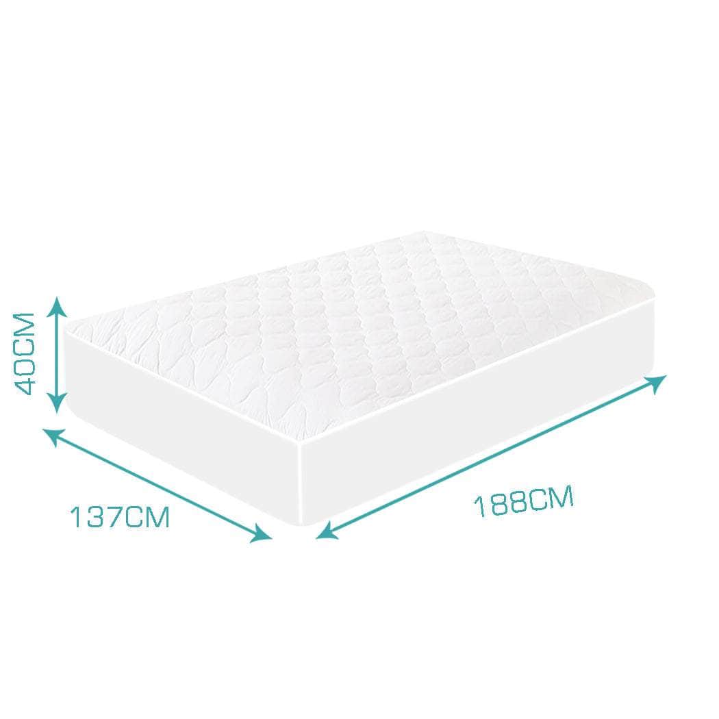 Fitted Waterproof Bed Mattress Double