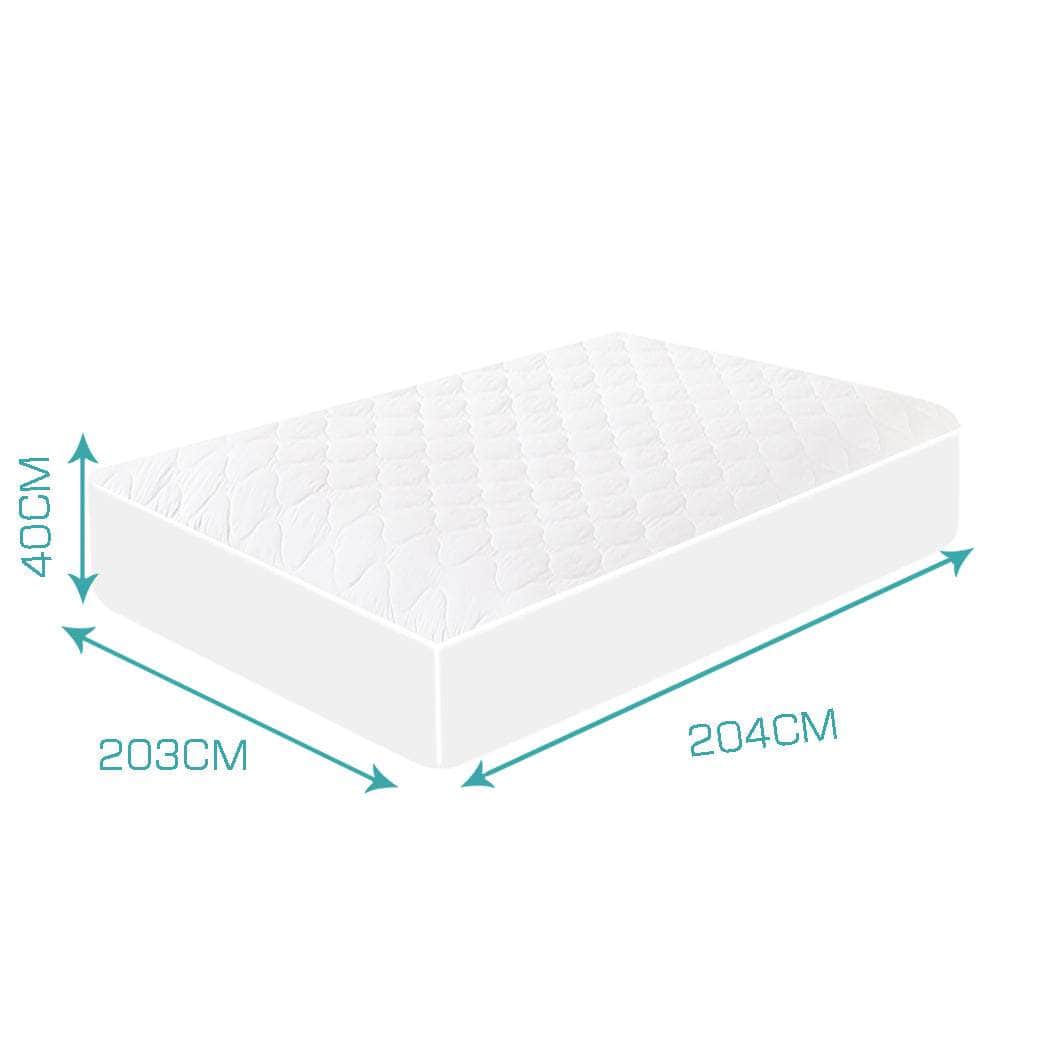 Fitted Waterproof Bed Mattress Super King