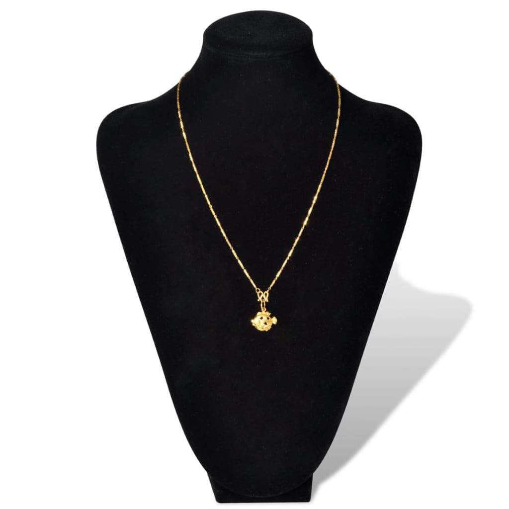 Flannel Jewelry Holder Necklace Bust Black 2 pcs
