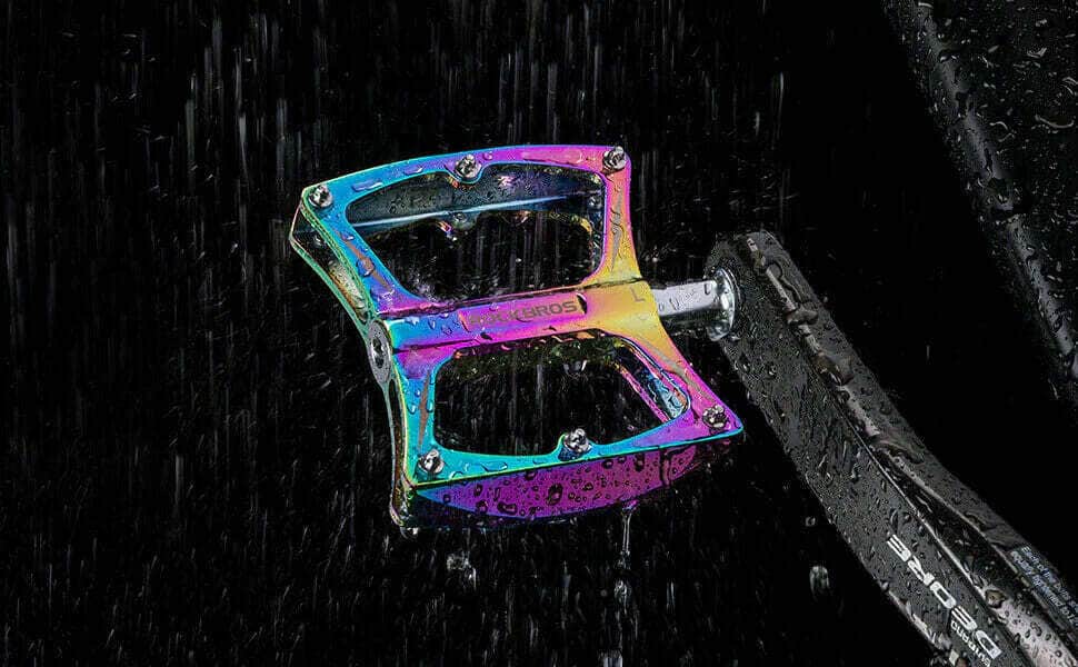 Flat Pedal Butterfly Bmx Mtb Ultralight 156G Multi Colour Tri Bearing