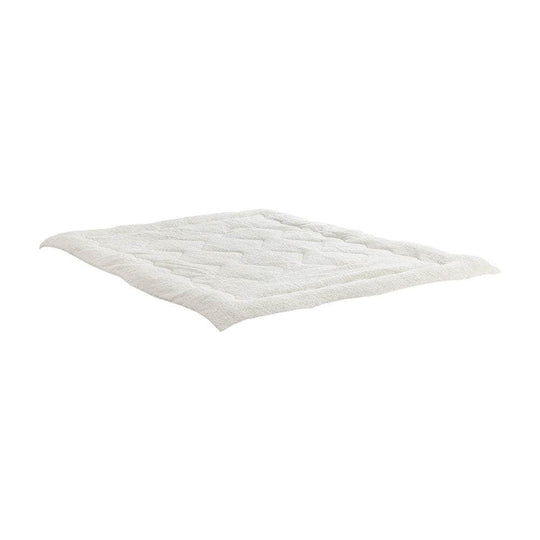 Fleece Mattress Topper Reversible Pillowtop Double/King