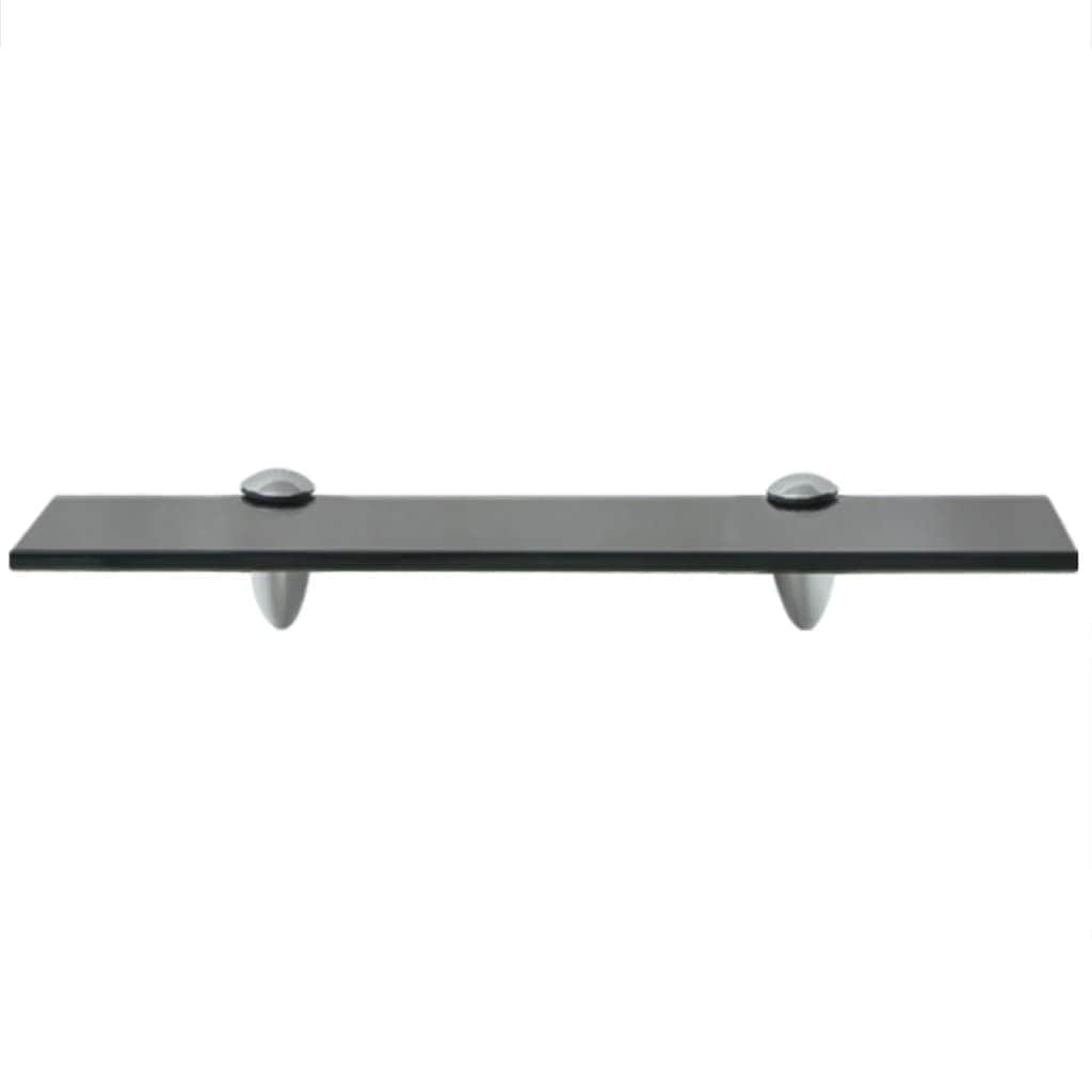 Floating Shelf  Glass - Black