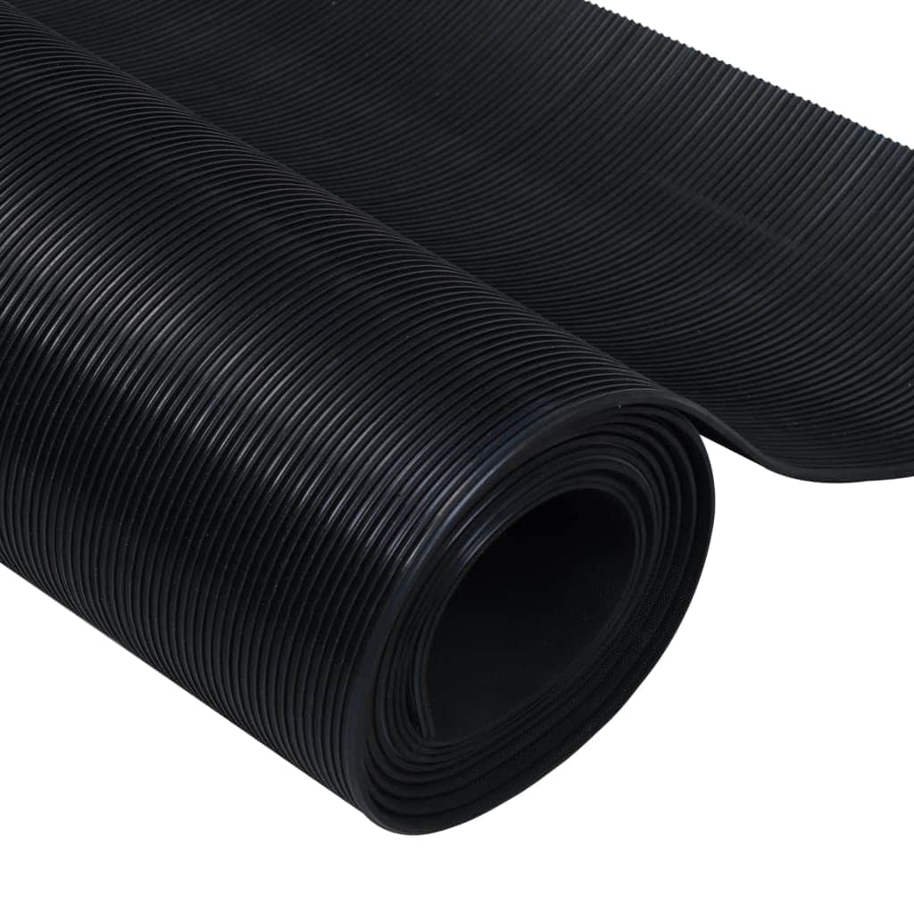 Floor Mat Anti-Slip Rubber 3mm Fine Rib M