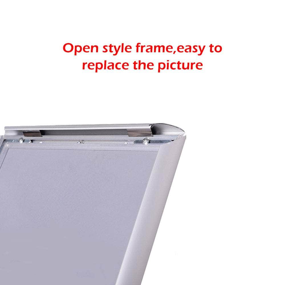 Floor Poster Stand Foyer Sign Holder Business Menu Display