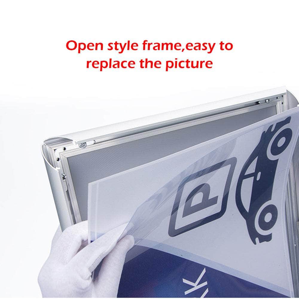 Floor Poster Stand Foyer Sign Holder Business Menu Display