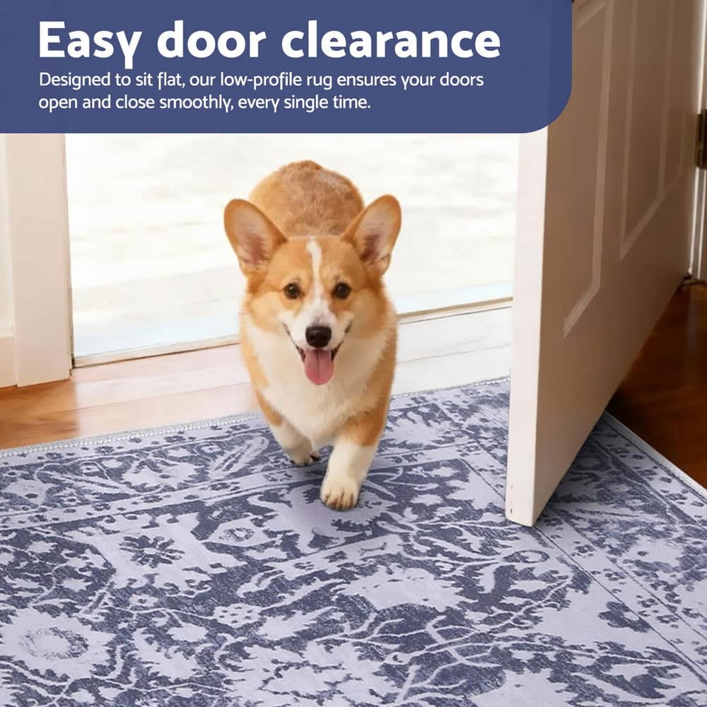 Floor Rug 120X170Cm Soft Velvet Washable Modern Area Rug Floor