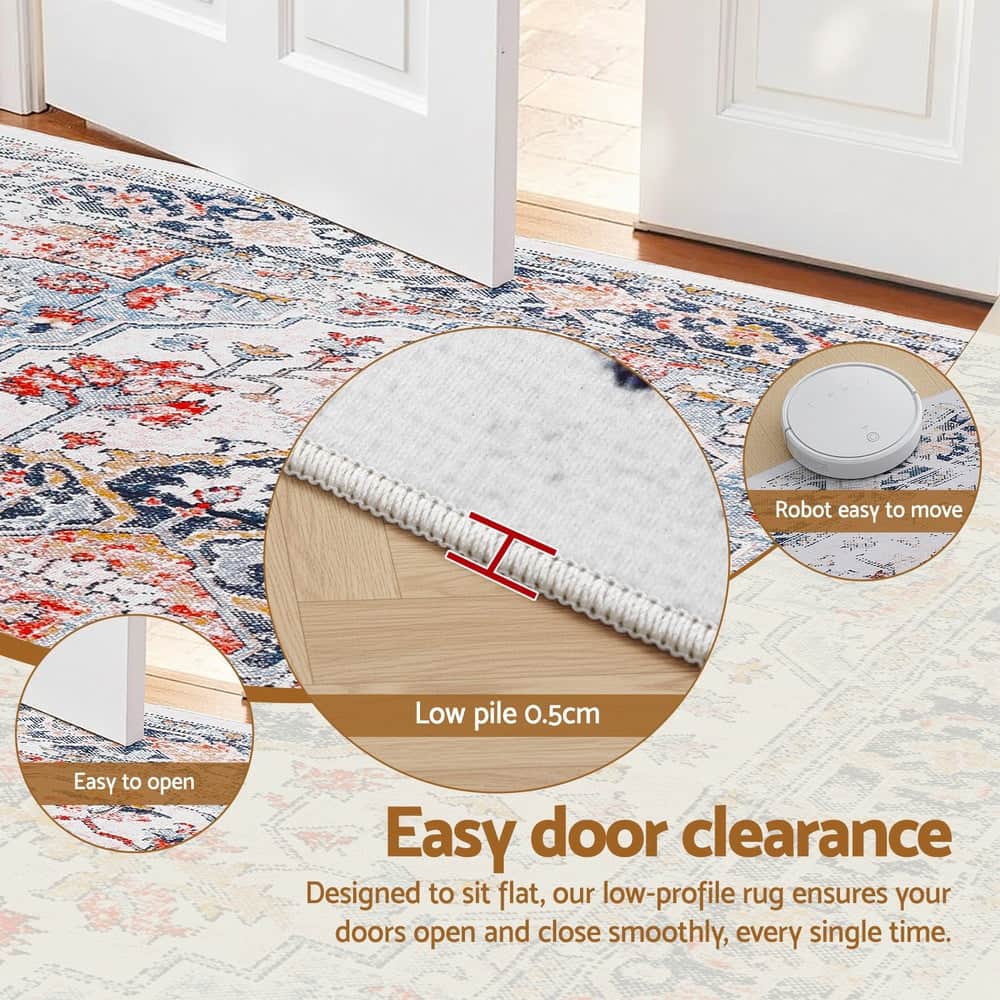 Floor Rug 160X230Cm Large Washable Carpet King Size