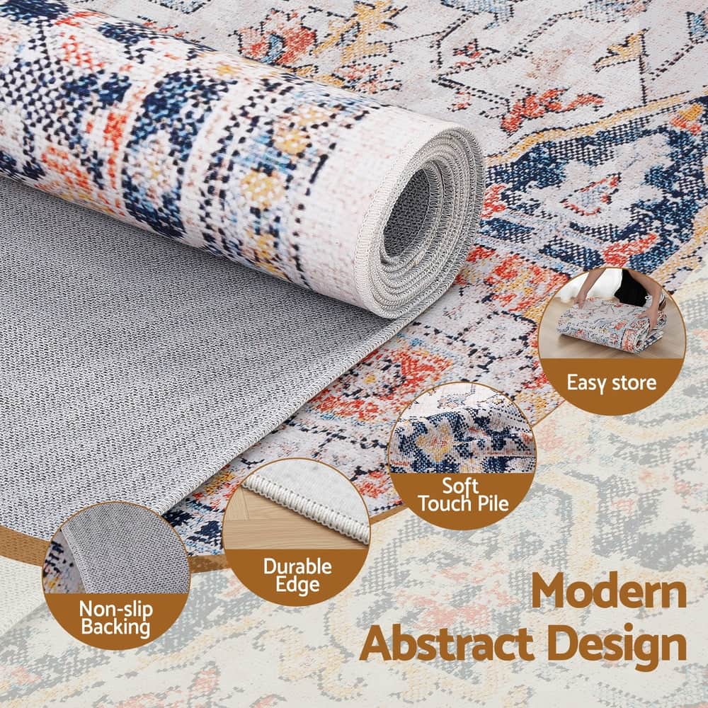 Floor Rug 160X230Cm Large Washable Carpet King Size