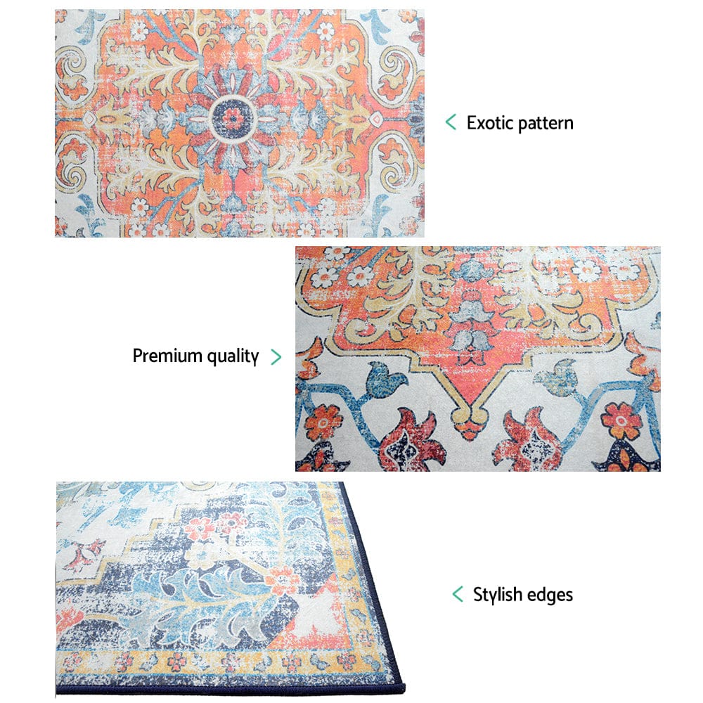 Floor Rugs - Floor Rug 160X230 Mat Carpet Short Pile Yasmin