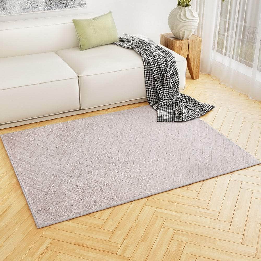 Floor Rugs Washable Area Mat Large Carpet - Microfiber Rug - photo 59