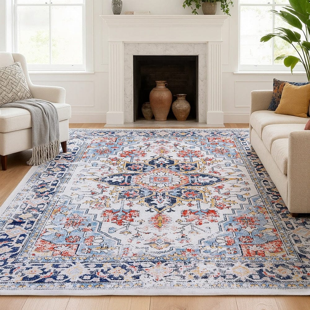 King - Floor Rug 200X290Cm Large Washable Carpet King Size