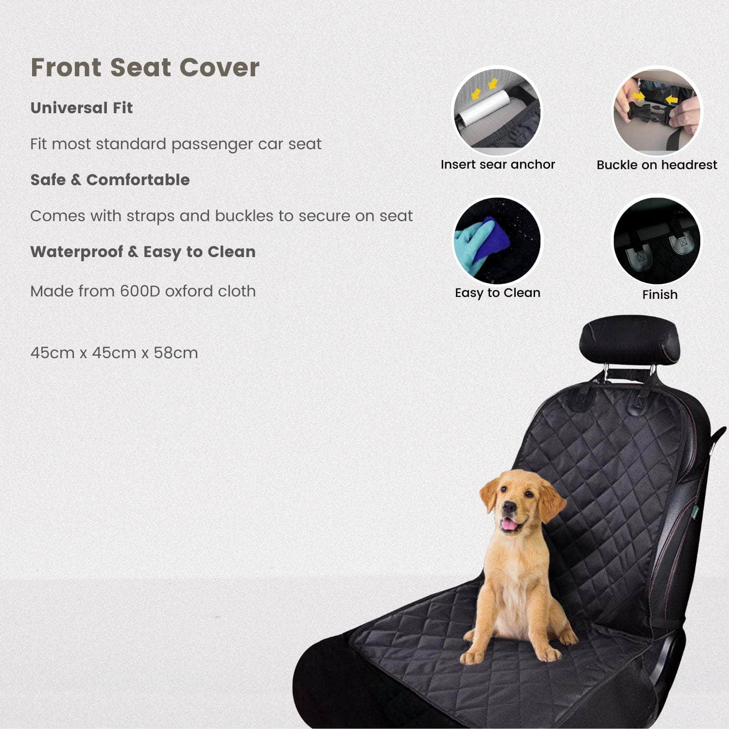 Foldable 2 In 1 Front Sear Cover