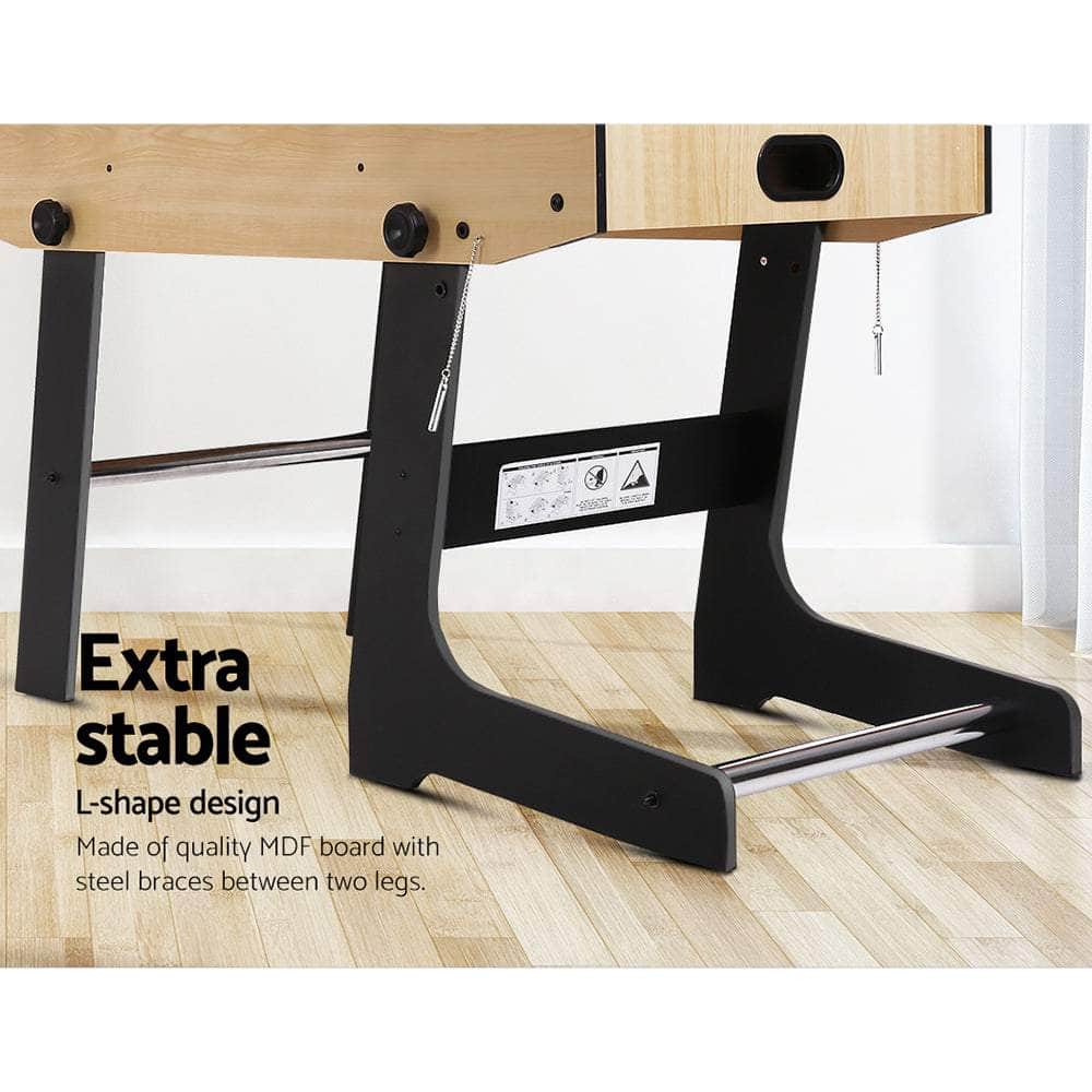 Foldable 4Ft Soccer Table Foosball Football Game
