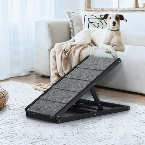 Foldable 70cm Dog Ramp: Versatile Access for Beds, Sofas