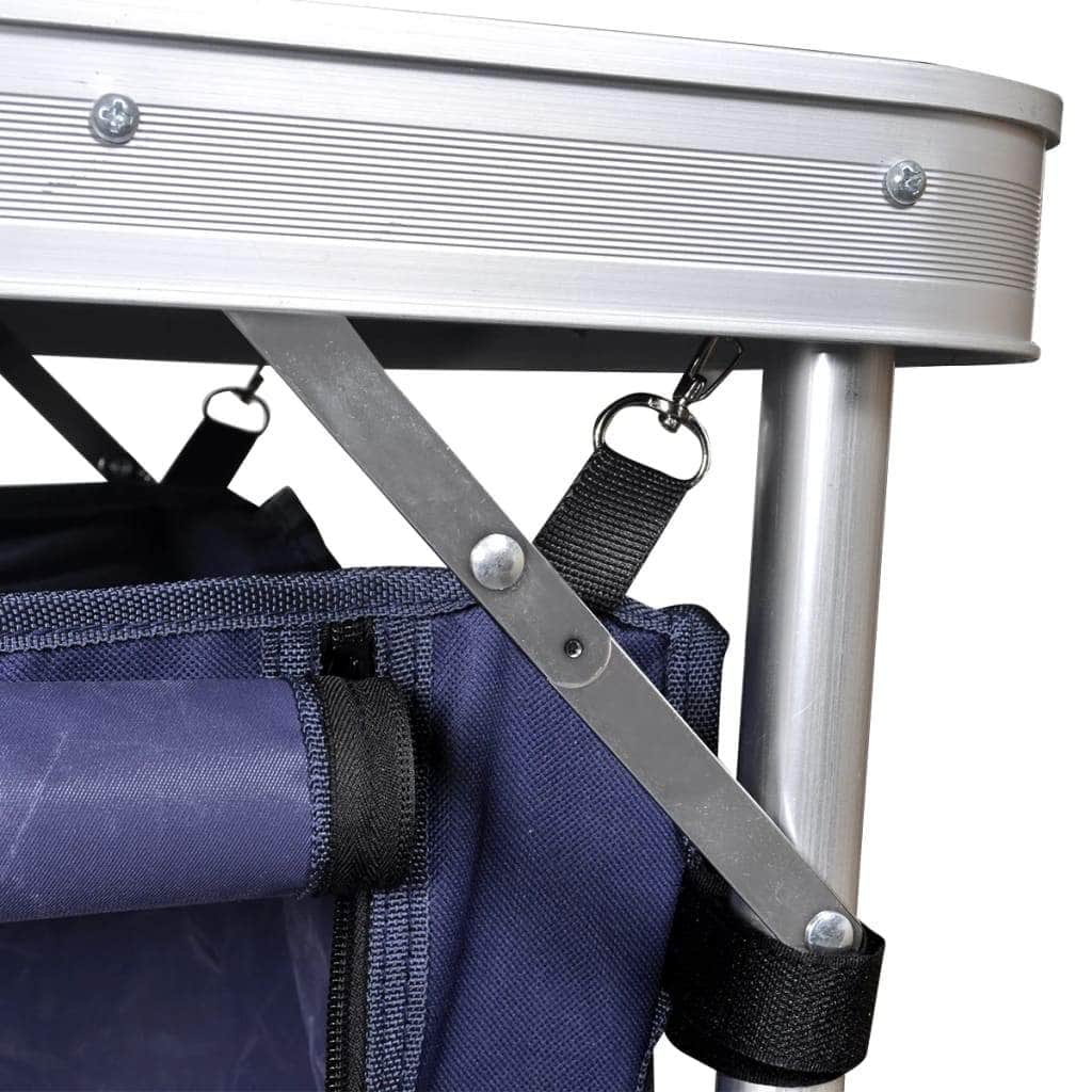 Foldable Camping Cupboard with Aluminium Frame - Simple deals
