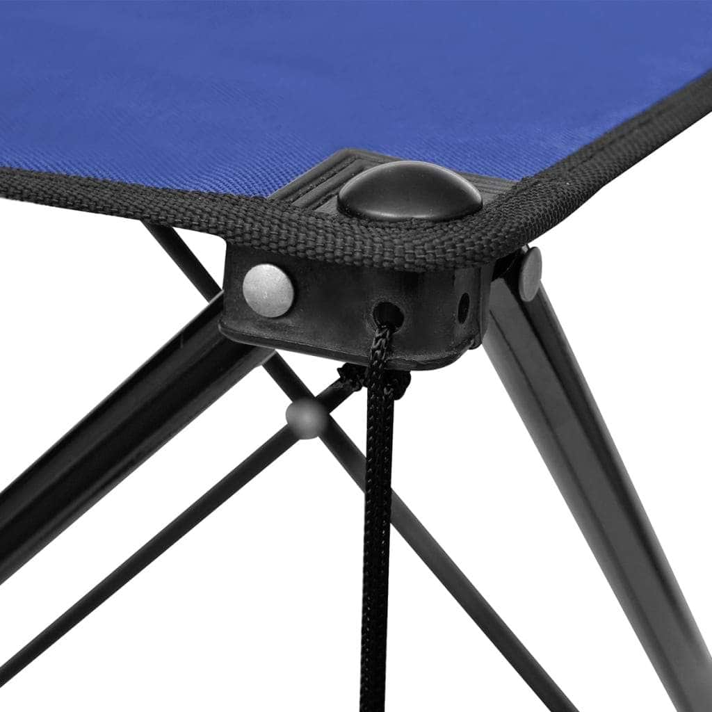 Foldable Camping Table Blue - Simple deals