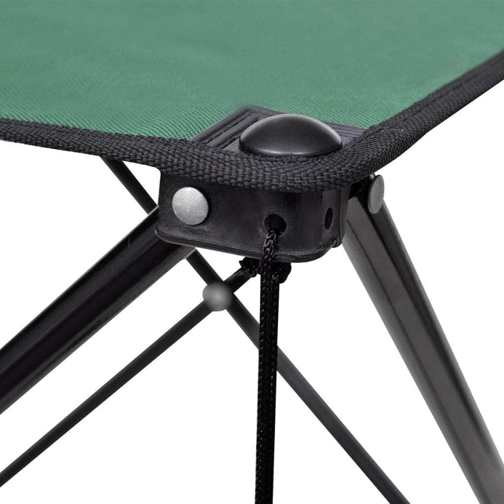 Foldable Camping Table Dark Green - Simple deals