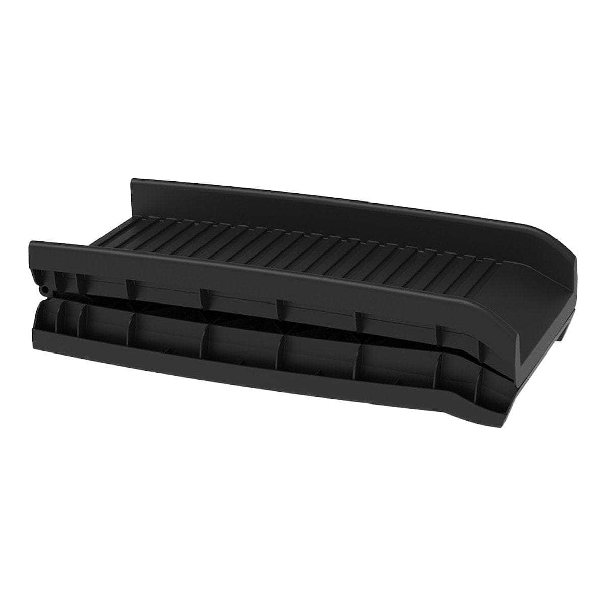 pets - Foldable Car Dog Ramp Vehicle Ladder Step Stairs - Black