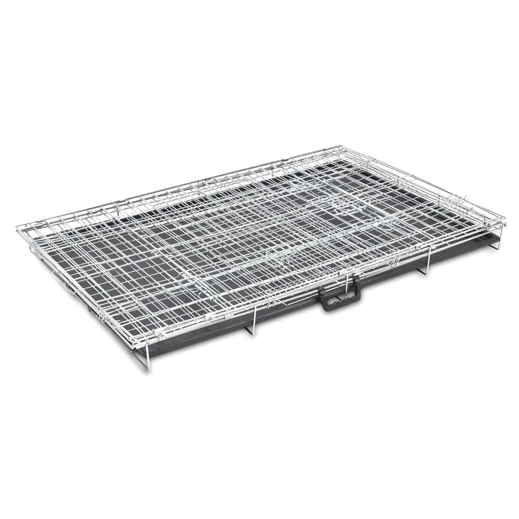 Foldable metal Dog Bench L