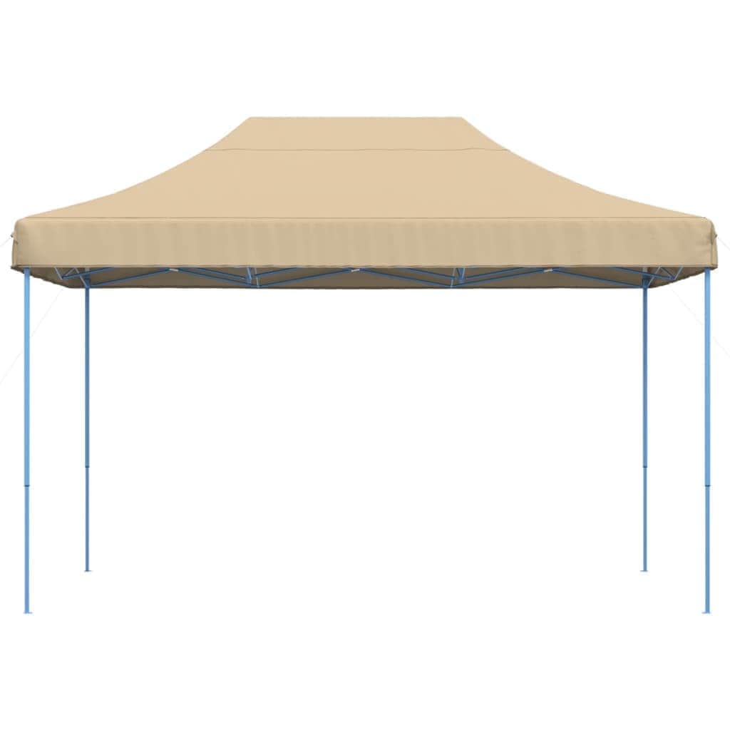 Canopies & Gazebos - Foldable Party Tent Pop-Up Beige