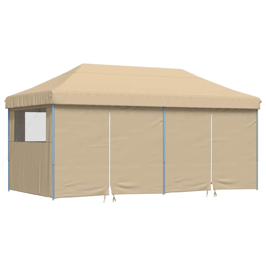 Canopies & Gazebos - Foldable Party Tent Pop-Up with 4 Sidewalls