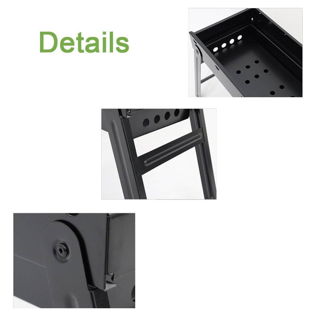 Foldable Portable Bbq Charcoal Grill Barbecue Camping Hibachi Picnic Large