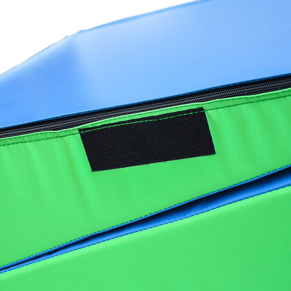 Foldable Soft Gym Mat 120x60x35cm Incline Wedge