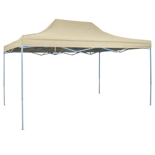 Foldable Tent Pop - Up Cream White - Simple deals