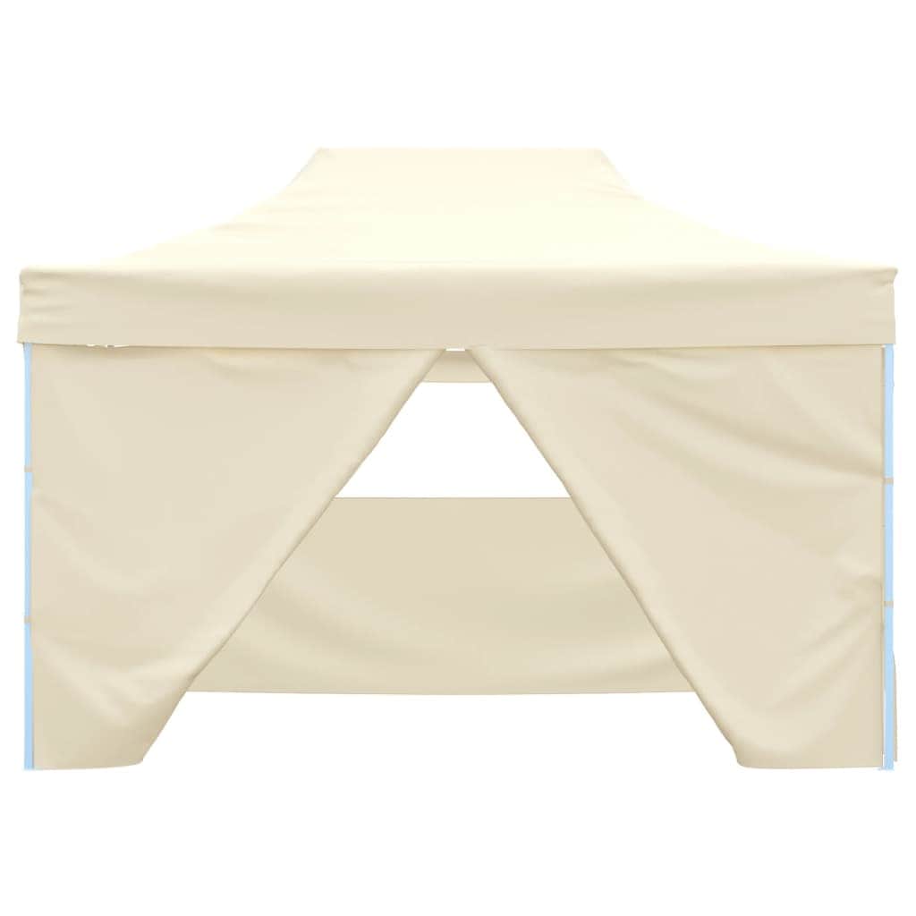Foldable Tent Pop - Up with 4 Side Walls - Cream White - Simple deals