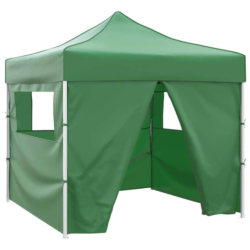 Foldable Tent with 4 Walls Green - Simple deals