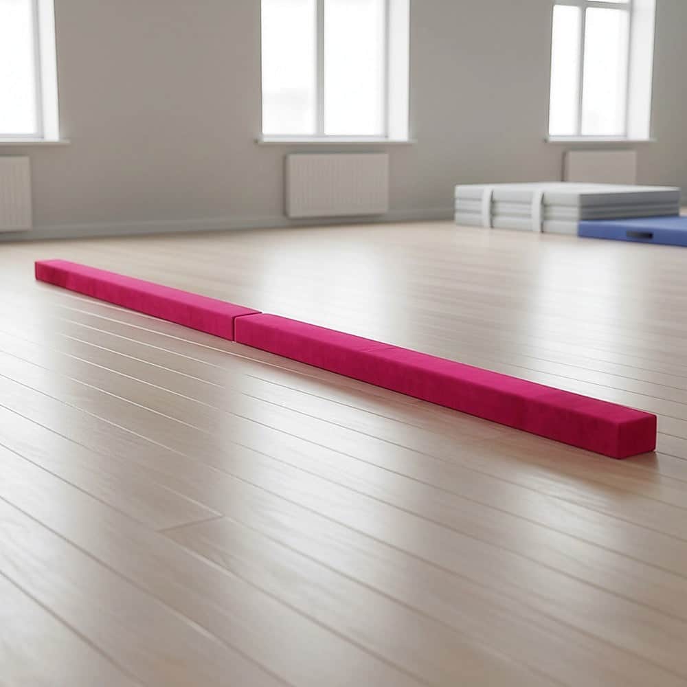 Folding Balance Beam, Pink