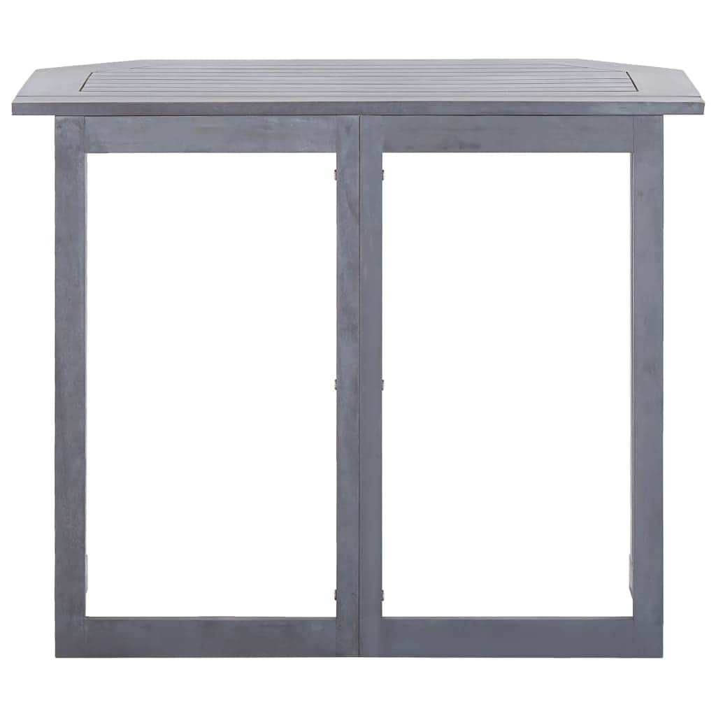 Folding Balcony Table Solid Acacia Wood