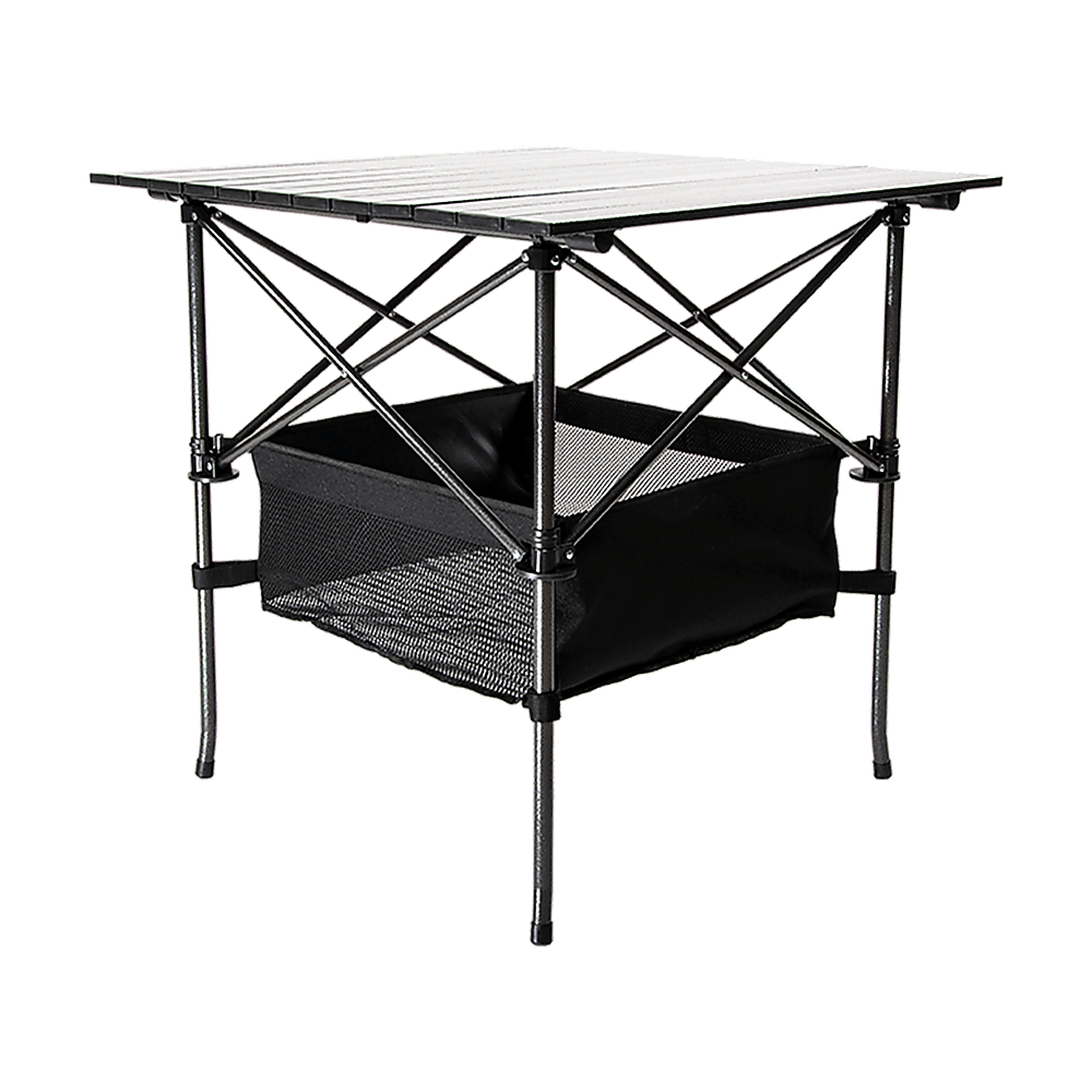 Folding Camping Table - Heavy Duty Steel & Aluminium