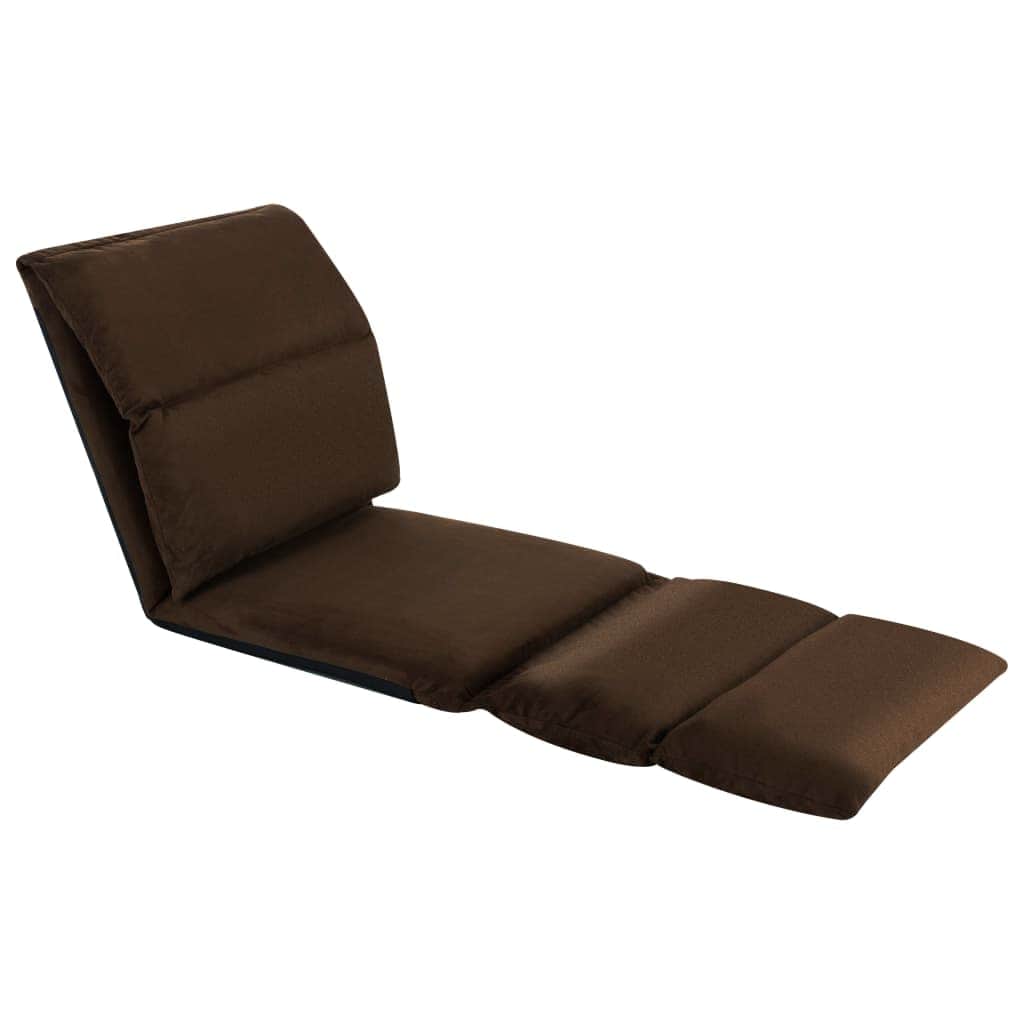 Chaises Longues - Folding Floor Chair Brown