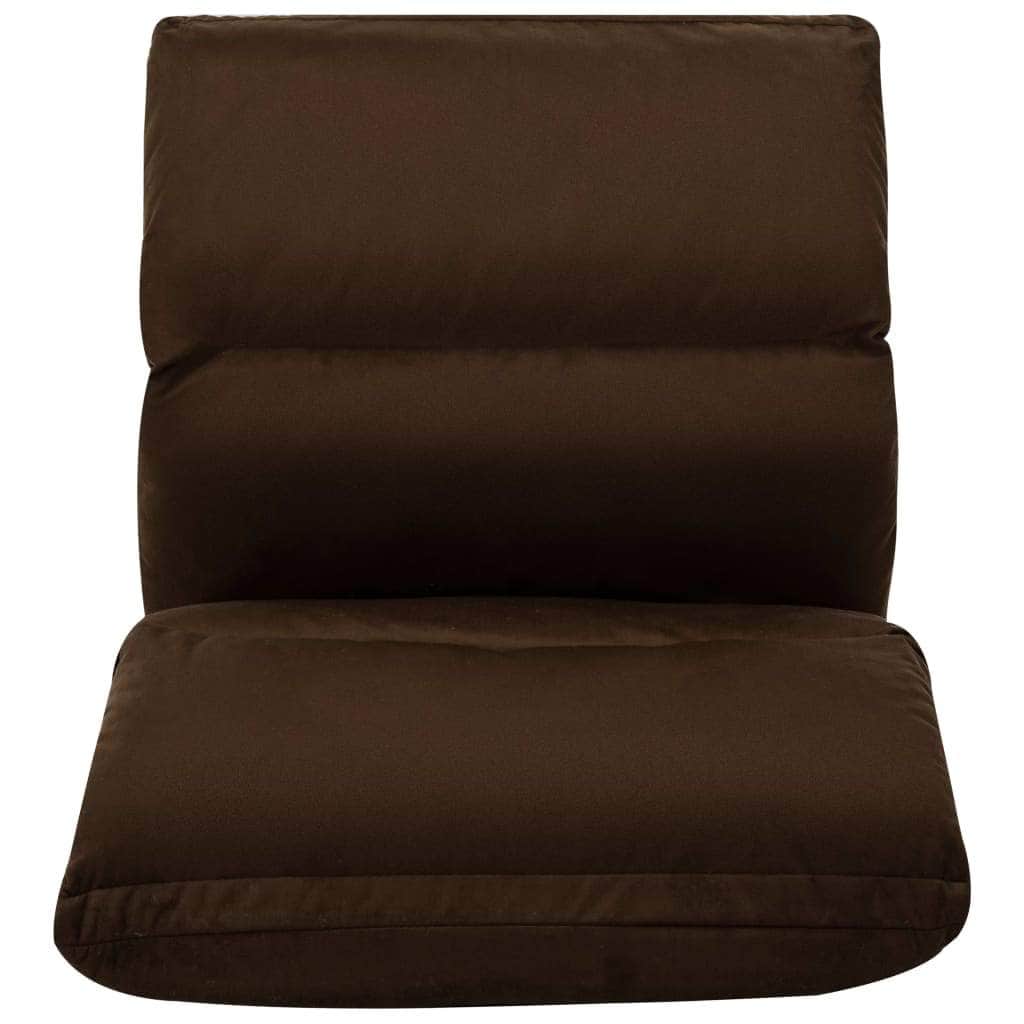 Folding Floor Chair Brown | Brown colour