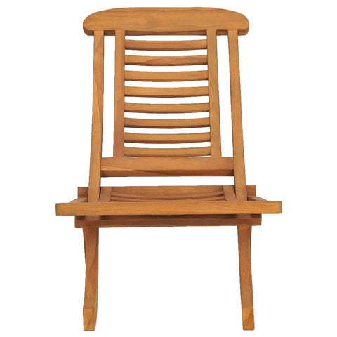 Folding Garden Chairs Solid Teak Wood