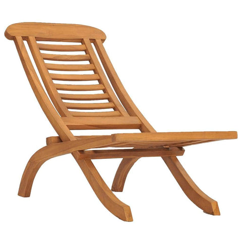 Folding Garden Chairs Solid Teak Wood