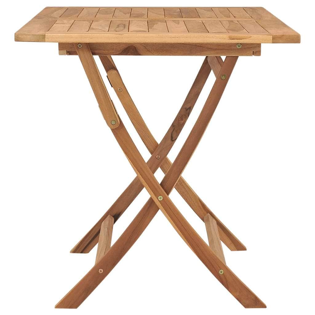Solid Teak Wood - Folding Garden Table