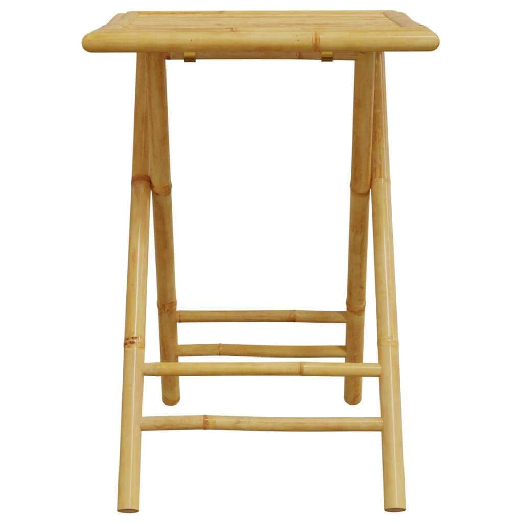 Folding Garden Table cm Bamboo