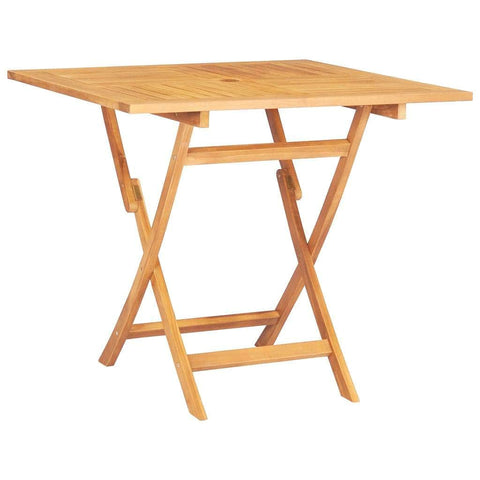 Folding Garden Table Solid T-eak Wood