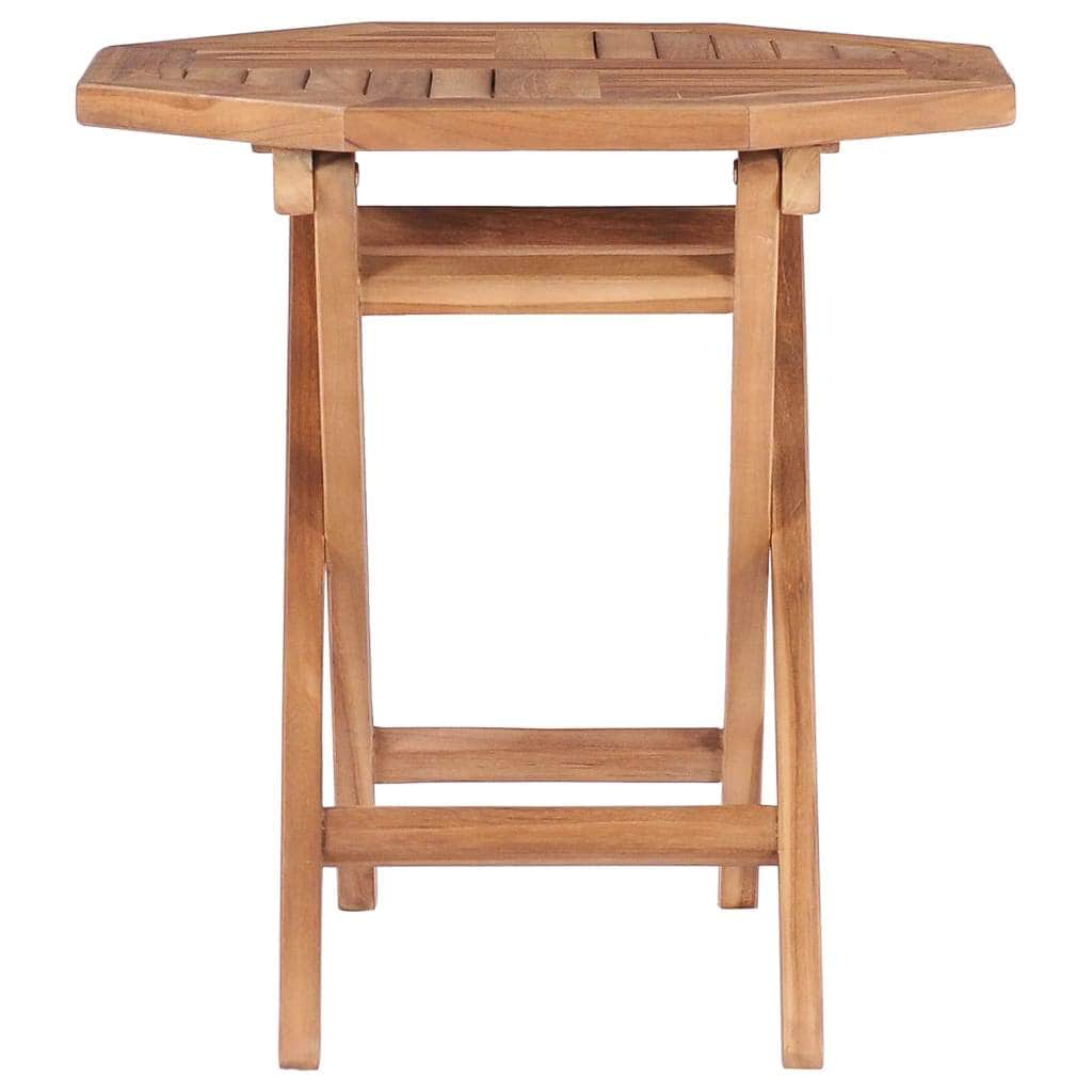 Outdoor Tables - Folding Garden Table Solid Teak Wood