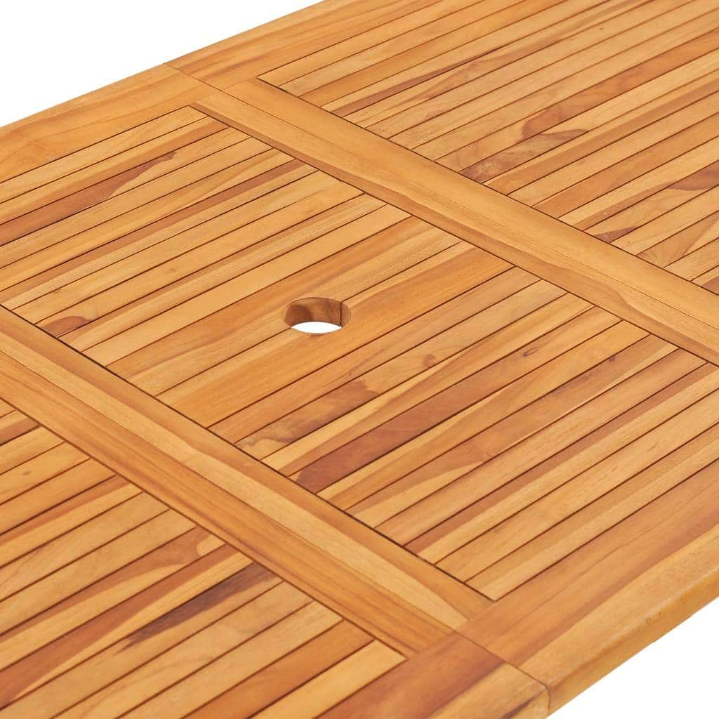 Folding Garden Table Solid Teak Wood
